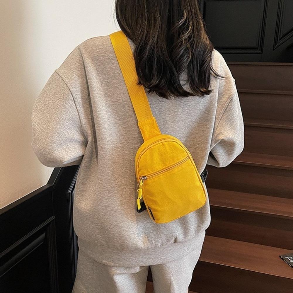 Large Capacity Crossbody Phone Pouch Multifunctional Sports Fanny Pack Fashion Chest Bag  Travel