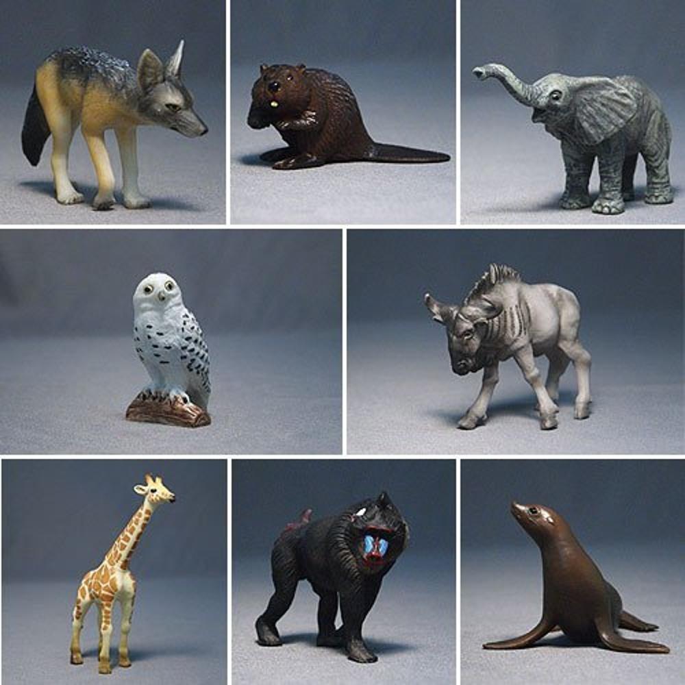 Miniature Planet Vol.4 - Collect and expand the world of animal figures All 8 types set Eiko Prize