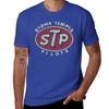 T-shirt basic vintage STP t-shirt nere semplici anime per uomo