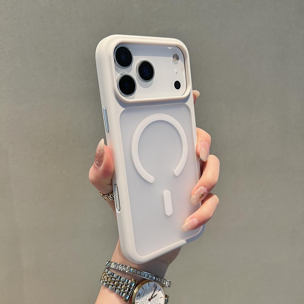 Applicable to iPhone11promax matte magnetic mobile phone case Apple 11 anti-drop AI button 11pro simple case