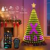 Christmas String Lights Bluetooth App Remote Control Lamp USB Garland  For Bedroom Navidad Christmas New Year Decoration