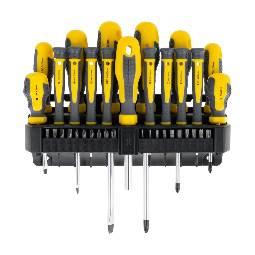 Rebel screwdriver set 11pcs durable set magnetic stand