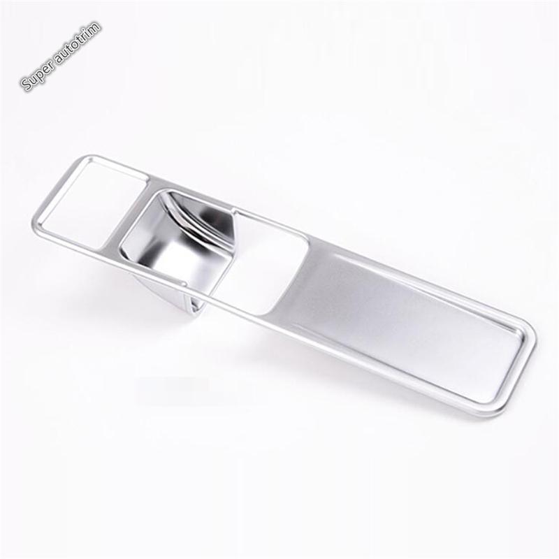 Car Electric Handbrake Parking P Stalls Button Decoration Cover Trim Fit For Jaguar XF 2016 - 2024 ABS Carbon Fiber Accessories