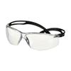 3M Secure Fit Protective 7100287328 Glasses, Clear, SF501SGAF-BLK,