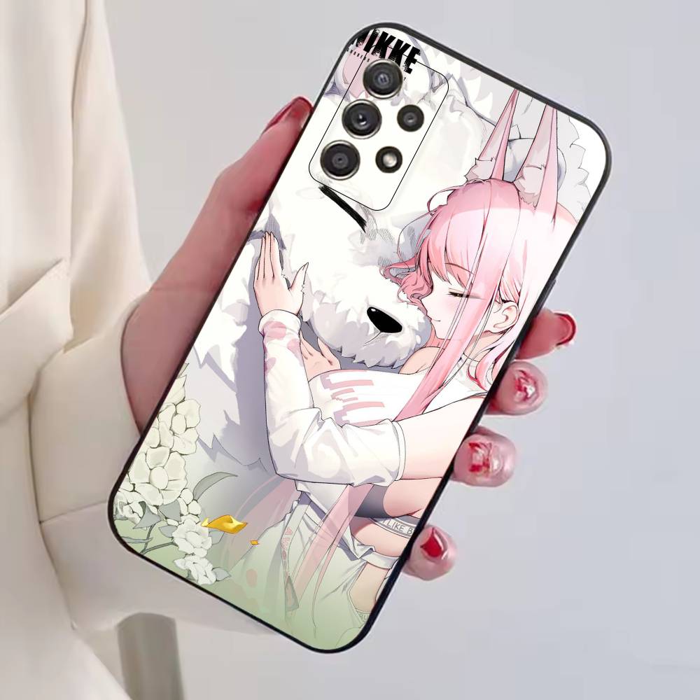 Game P-roject N-NIKKE Phone Case For Samsung S25,S24,S21,S22,S23,S30,Ultra,S20,Plus,Fe,Soft Silicone Black Cover