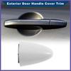 Exterior Door Handle Cover Trim for Kia Optima 11-16 White ABS New