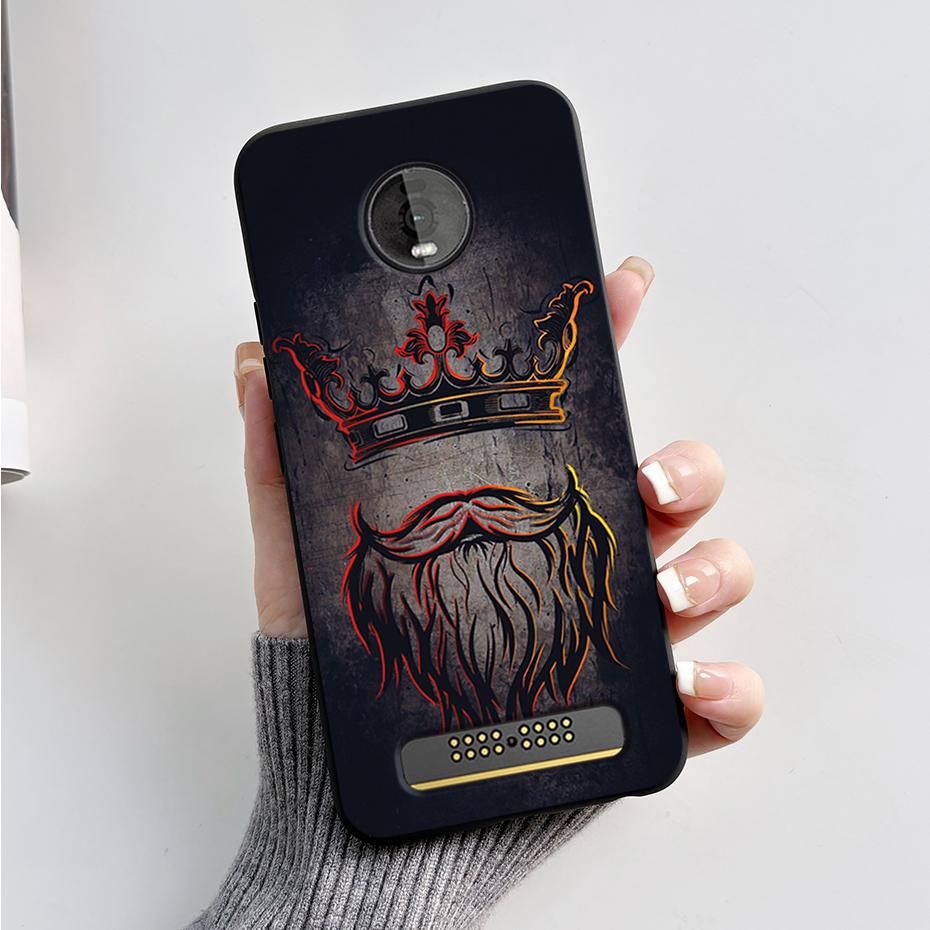 For Motorola Moto Z4 Z3 Play Case Cute Cartoon Soft Silicone TPU Cover Phone Case For Moto Z3 Z4 Play MotoZ4 Z4Play Z3Play Funda