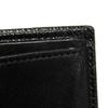 Used 11679 Trifold Wallet 288648 7942 RFID IC Chip Gold Compact Wallet Logo Clip Black Unisex from Japan AUTHENTIC