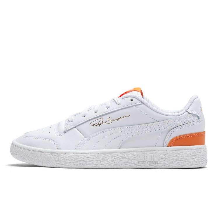 

Puma Ralph Sampson Lo Jaffa Оранжевые женские кроссовки White Pwhite 370846-04