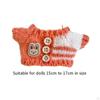 Doll Knitted Sweater Accessories DIY for Little Girls Photo Props Fashion Dress Up Stuffed