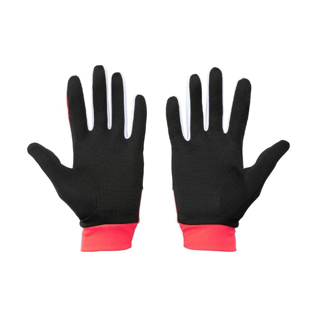 Track and field racing cold weather black x size M wear, gloves, protection, U2MYB504, red,