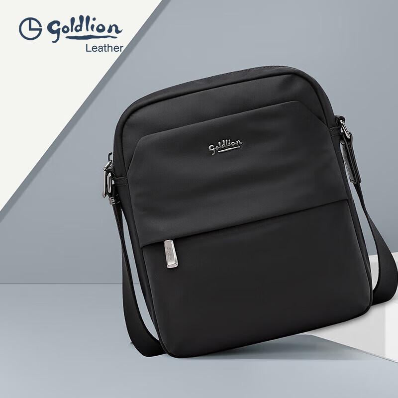 Мужская легкая вертикальная сумка через плечо Goldlion