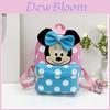Mickey Mouse Kids Backpack Nylon Breathable Design For School And Outdoor Activities