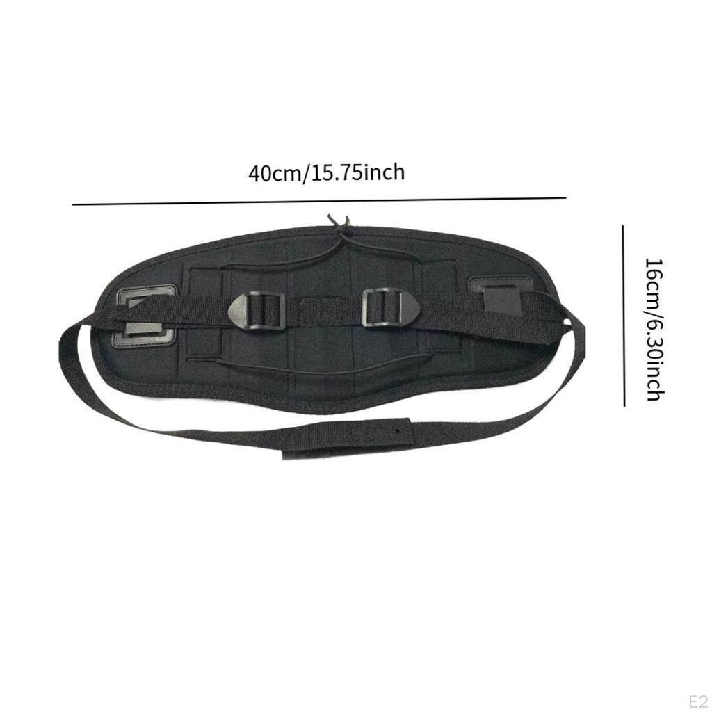 Kayak Backrest Accessories Lightweight Spare Part Versatile Adjustable Fishing Comfortable High