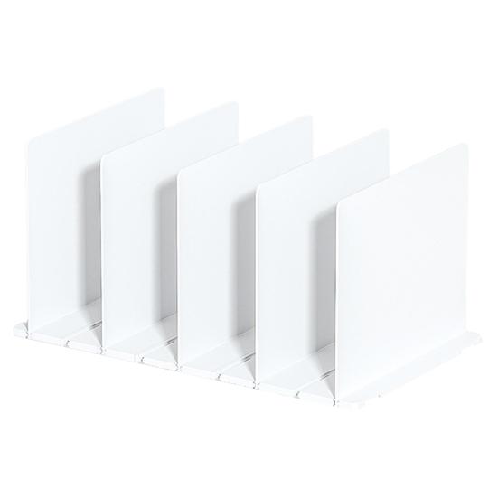 Regulowany stojak do przechowywania z przegrodami Wielofunkcyjny, wszechstronny i łatwy w montażu Regał do przechowywania do organizacji szafy