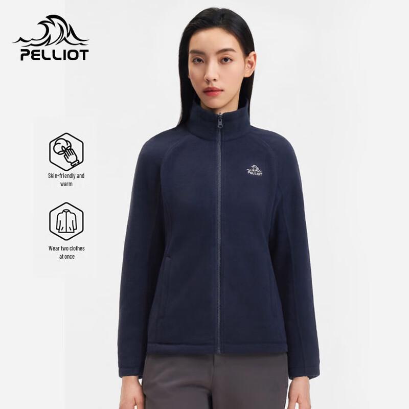 Pelliot Women's Outdoor Stand-Collar Fleece Jacket