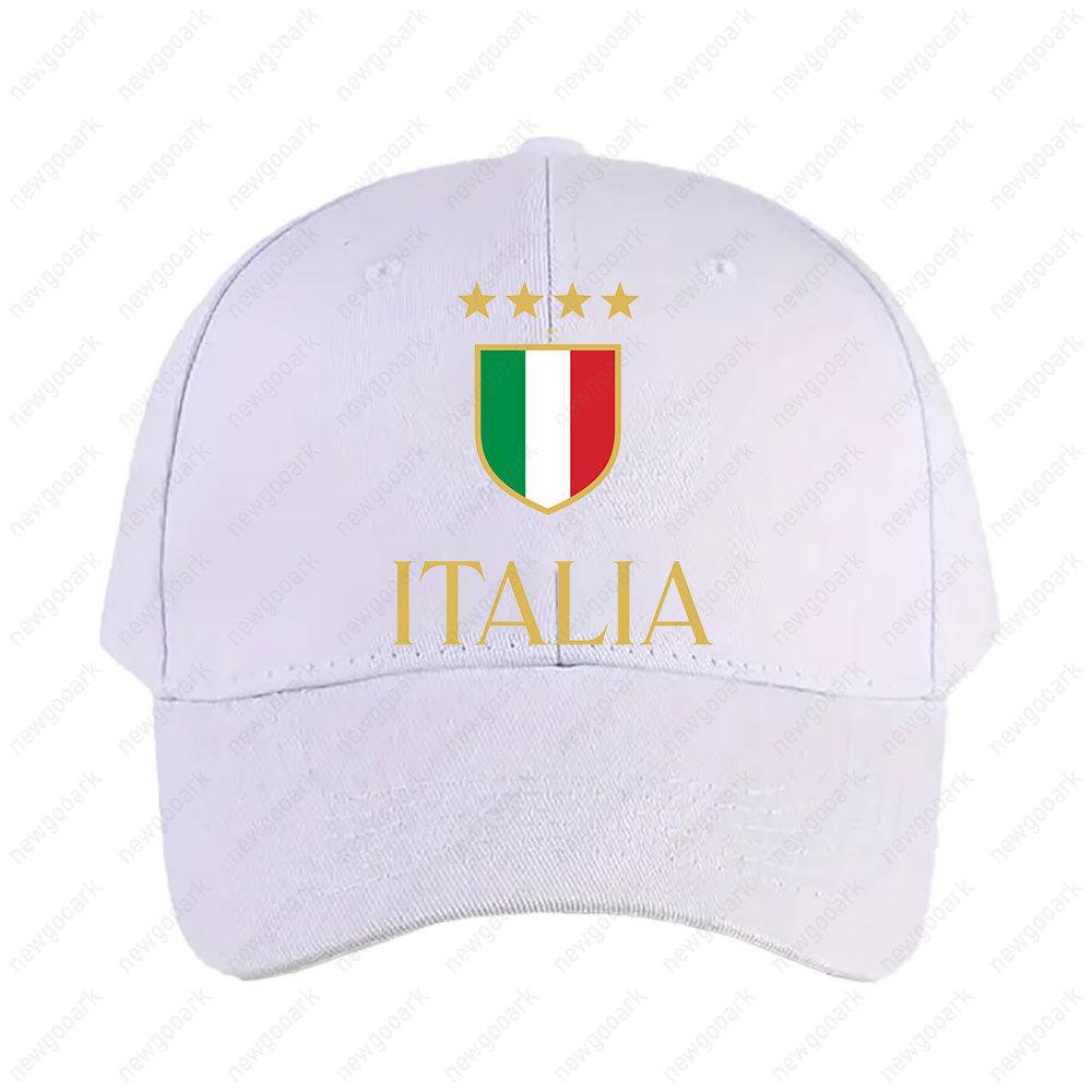 Italia Cap Summer Women Unisex Peaked Hat Fashion Casual Adjustable Printed Baseball Caps Adult
