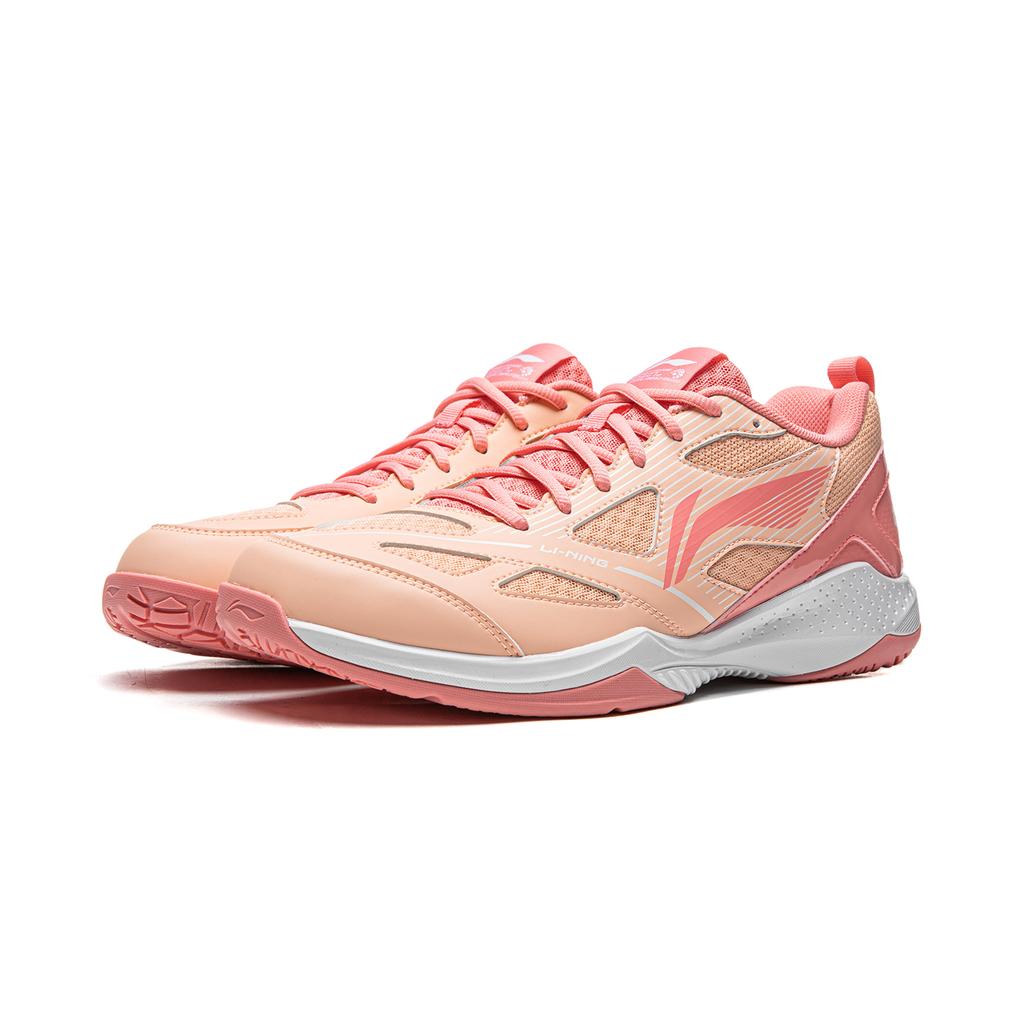 Li Ning Gale LITE Synthetic Leather Abrasion Resistant Slip Resistant Cushioning Low top Badminton Shoes Unisex AYTU025-5