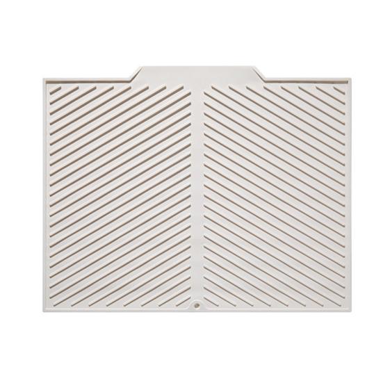 Covoraș din silicon pentru uscat vase pentru blat de bucătărie Drenaj rapid Rezistent la căldură Suport pentru oale Covoraș din silicon Anti-alunecare Pad protector pentru tocător