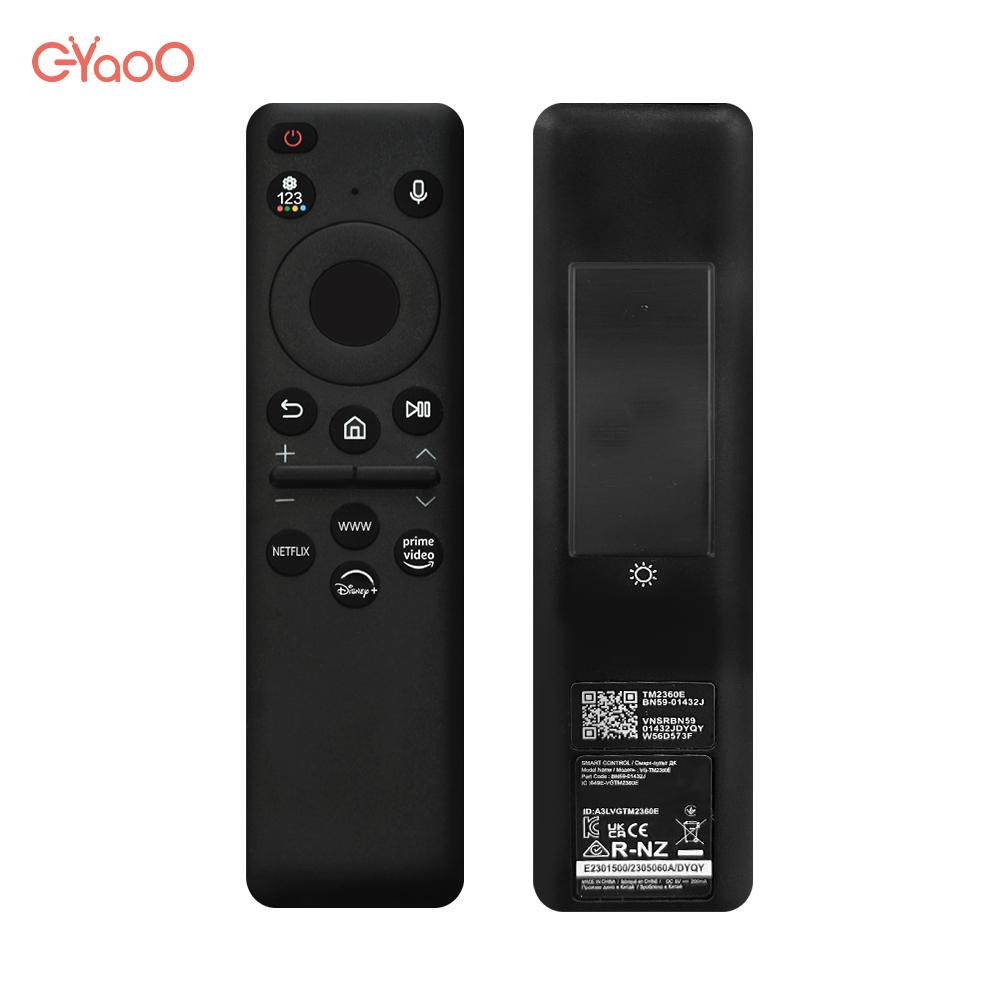 Eyaoo BN59-01432J Replacement Solar Remote Control for Samsung Smart TV Compatible With Neo QLED 8K 4K Series