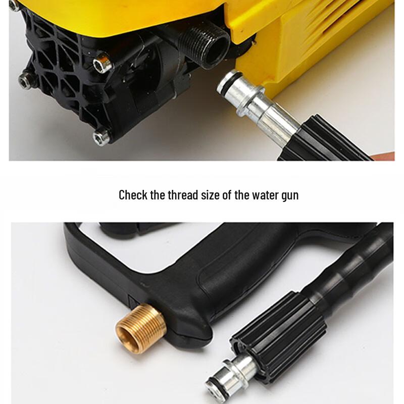 High-Pressure Washer Steel Wire Outlet Hose