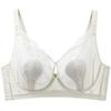 French Lace Crystal Cup Rabbit Ear Bra Soft Steel Ring Adjustment Sexy Push-up Ultra-thin Large Chest Small Underwear