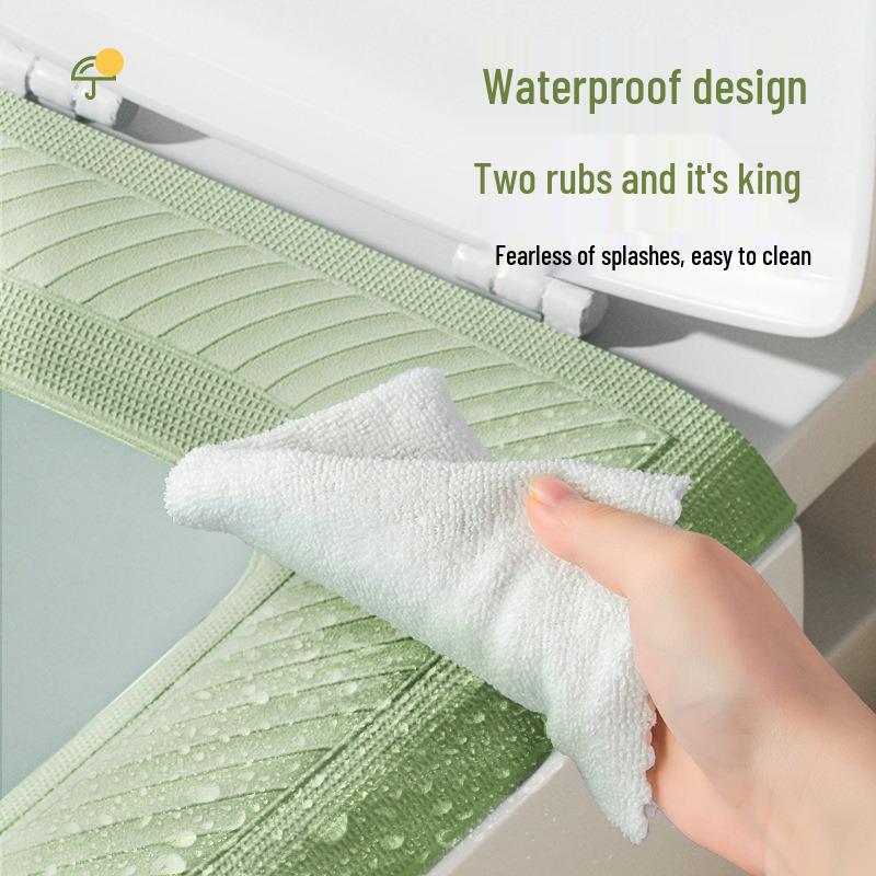 Universal Waterproof Toilet Seat Cover - All-Season, Washable, Quick-Dry, Wipeable EVA