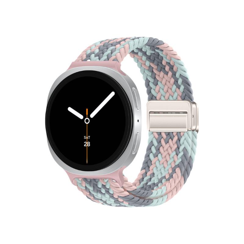 

Magnetic Nylon Braided Strap for Samsung Galaxy Watch 8 44mm 40mm Smartwatch Bracelet Band for Galaxy Watch 8 Classic Watchband For Galaxy 8 40mm