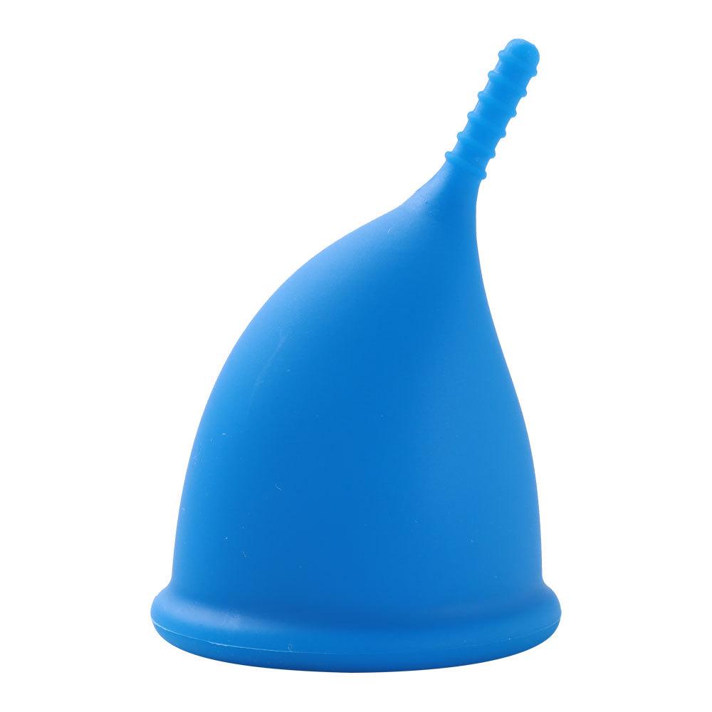 Stomach-Shaped Silicone Menstrual Cup: A Comfortable, Reusable Alternative to Sanitary Napkins and Pads.