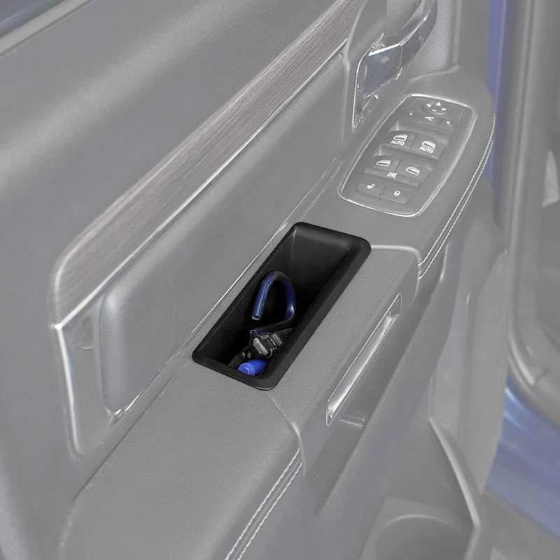 Door Inner Armrest Storage Box Organizer Container For Dodge RAM 2010-2017 Stowing Tidying Accessories,4 pcs