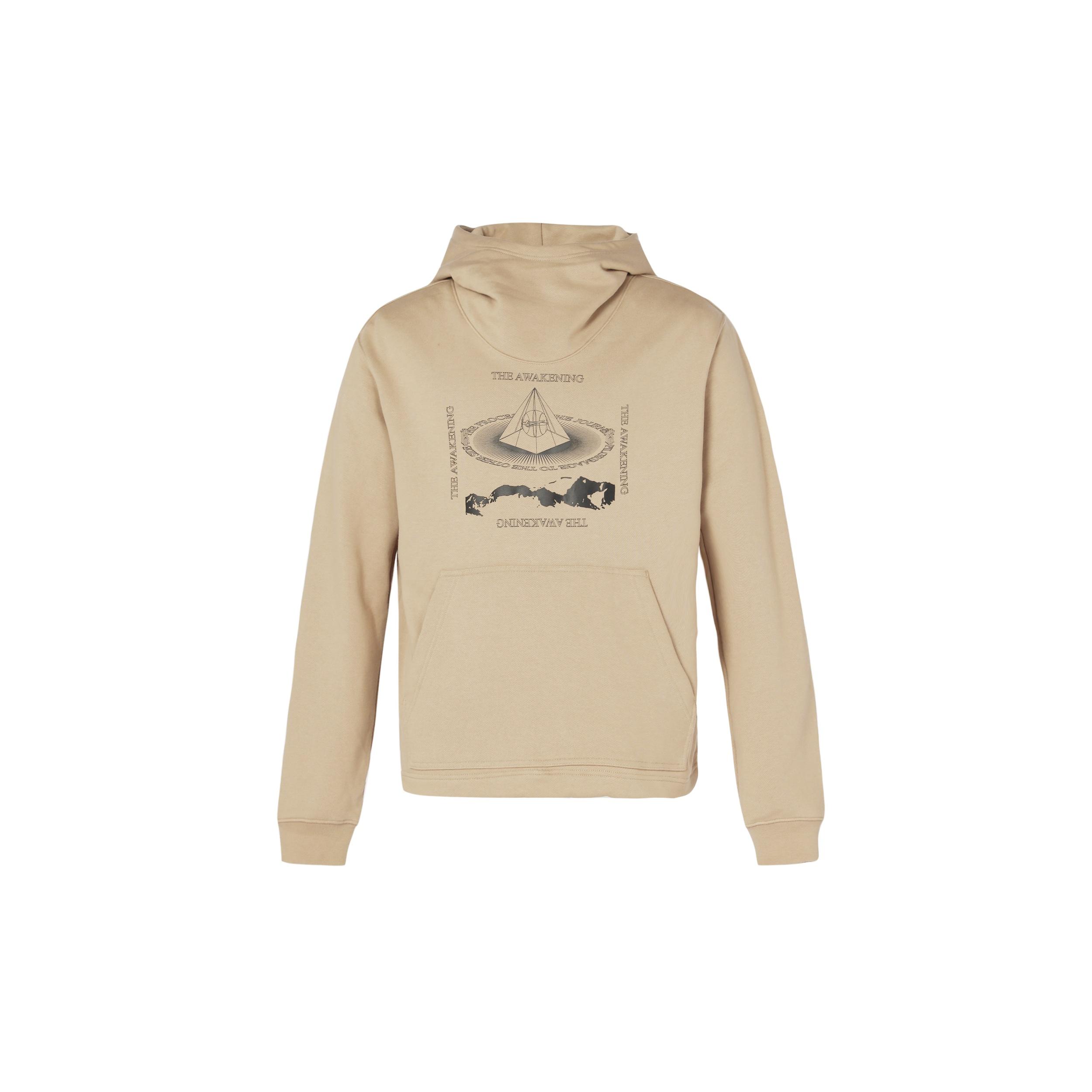 Nike Kyrie Alphabet Printing Pullover Khaki Men s DA6693-247 L