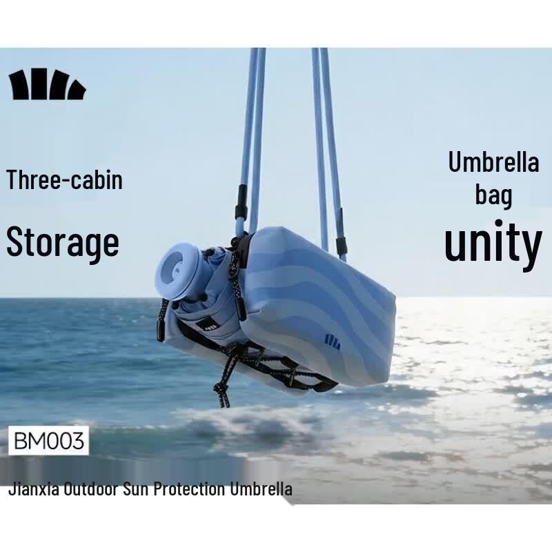 Beneunder BM003 Portable Electric UV Sun & Rain Umbrella