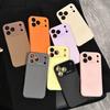 Large Window Glass Lens Compatible with iPhone 16 Pro Max Apple 15 Phone Case 14/13 Liquid Silicone Case