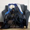 1pc Batman, Moonlight Flannel Blanket Soft Warm Throw for Home, Office, Travel, All-Season Cozy Bedding GiftL1081