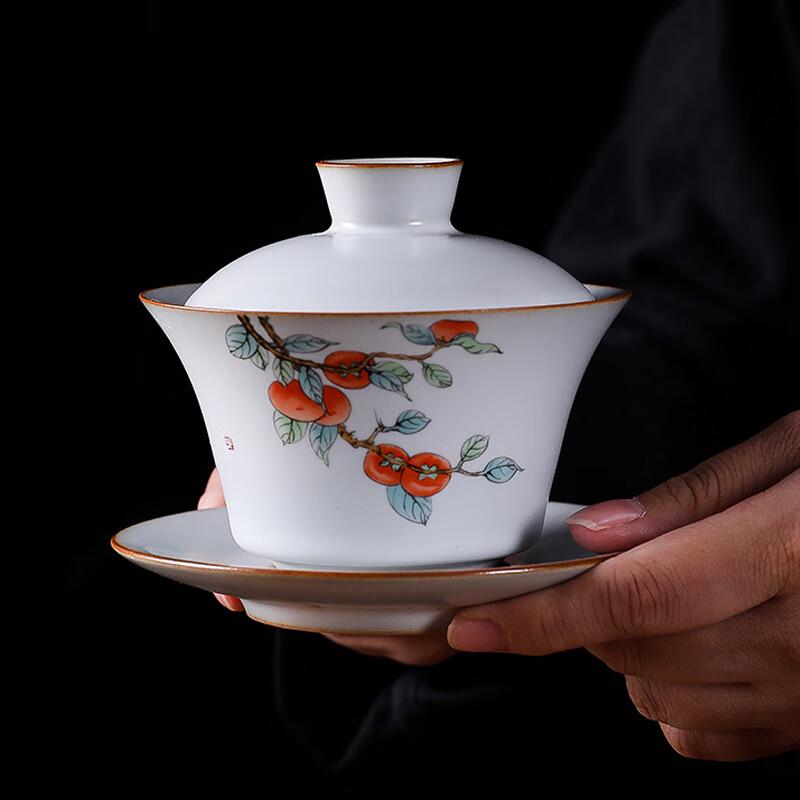 

Шанци Жу窑 Саньцай Гайвань Чайный сервиз