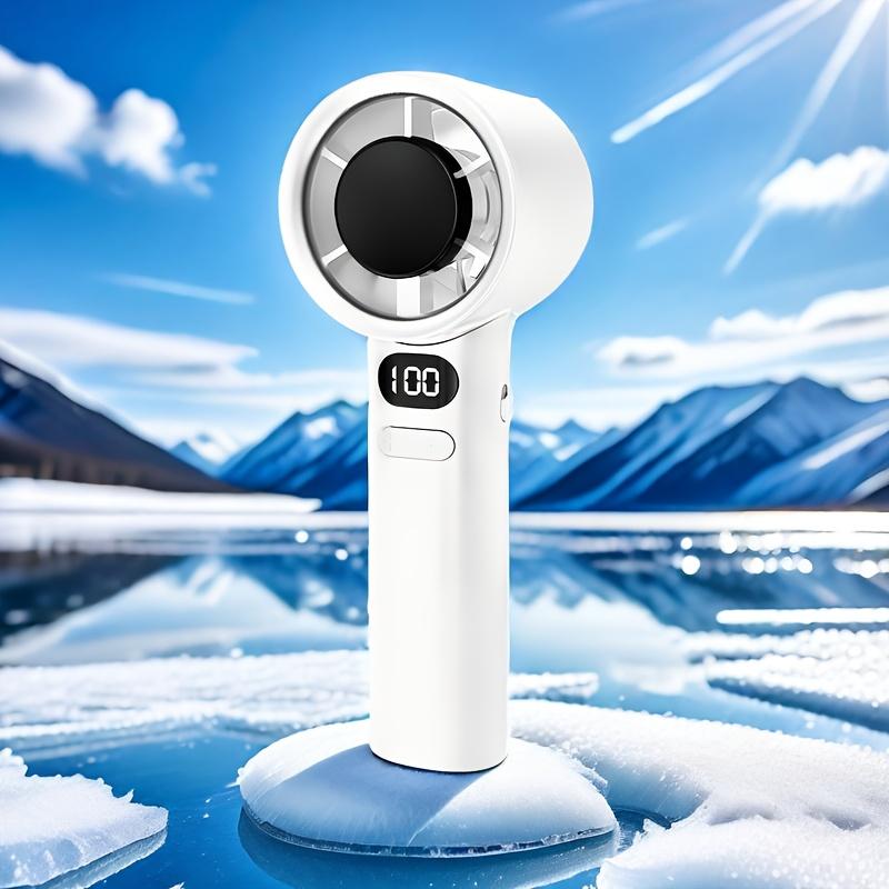 Handheld Mini Fan 120-speed Stepless Speed Adjustment Suitable for Students Outdoor Use USB Rechargeable Portable Travel  Fan