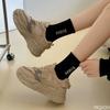 Fashion Women's Spring Autumn New Casual Comfortable Thick Soled Sports Shoes Fashionable Mesh  Versatile Shoes Breathable Sneakers