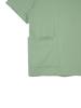 Nontai Side Pouch Embroided Soft T-Shirts (Sage Green)