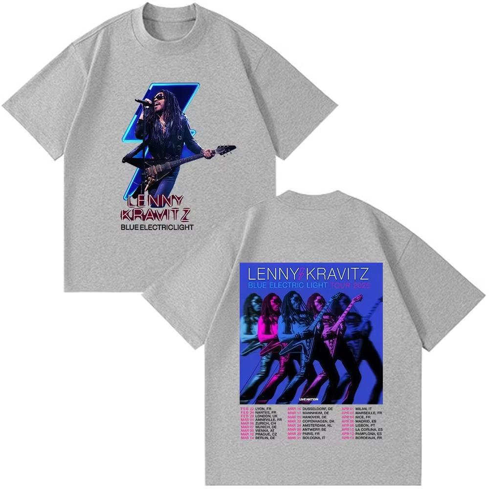 2026 New Electric Light Tour Concert Merchandise Unisex Vintage Short‑Sleeve Street‑Style Graphic‑Print T-shirt