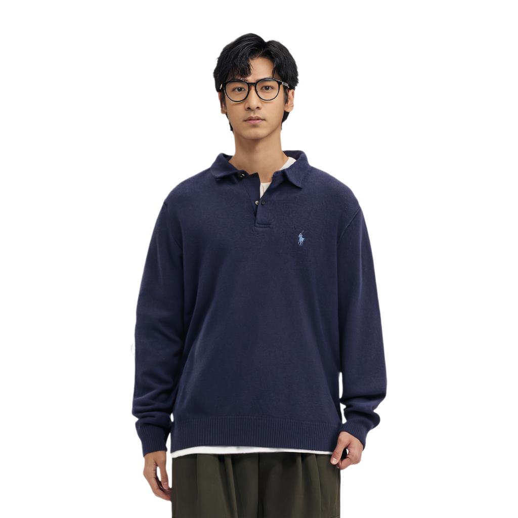 Polo Ralph Lauren FW24 Pullover Herren Jäger Dunkelblau MNPOSWE16822053-400