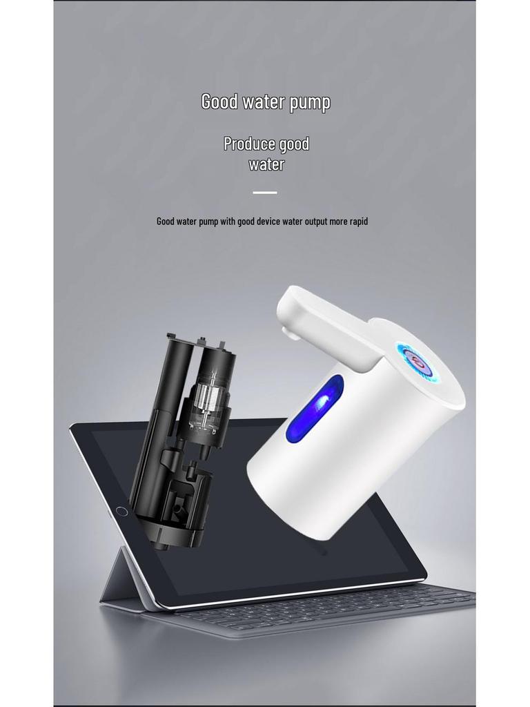 ავტომატური ბოთლის წყლის ტუმბო დისპენსერი საყოფაცხოვრებო მოხმარებისთვის