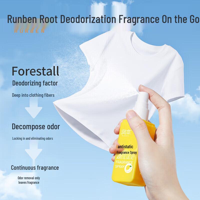 Runben Electric Mosquito Repellent Liquid & Anti-static Spray Set