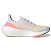 Adidas  UltraBoost 21 White Acid Orange Women Sneakers Crystal-White FY0400