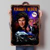 Knight Rider Print Tinplate Posters Customizable Wall Art Retro Vintage Metal Tin Signs for Desk Decor Home Decorations House