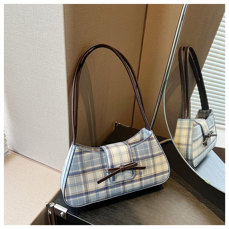 

Женская сумка на одно плечо под мышкой с бантом, модная, осенняя новинка, маленькая квадратная сумка, женский тренд, персонализированная сумка с леопардовым принтом синий