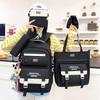Elementary School School Bags Lightweight Campus Backpack Leisure Travel Backpacks Middle School Students' Large Capacity Handbag Pencil Case 5pcs
