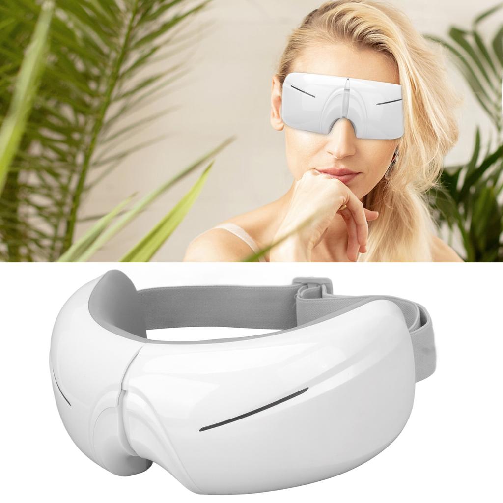 Electric Eye Massager Rechargeable Vibration 3 Gears Portable Smart Eye Massager for Dark Circles