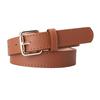Women's Simple PU Korean Style Fashion Belt - Versatile Sweater and Coat Accessory
