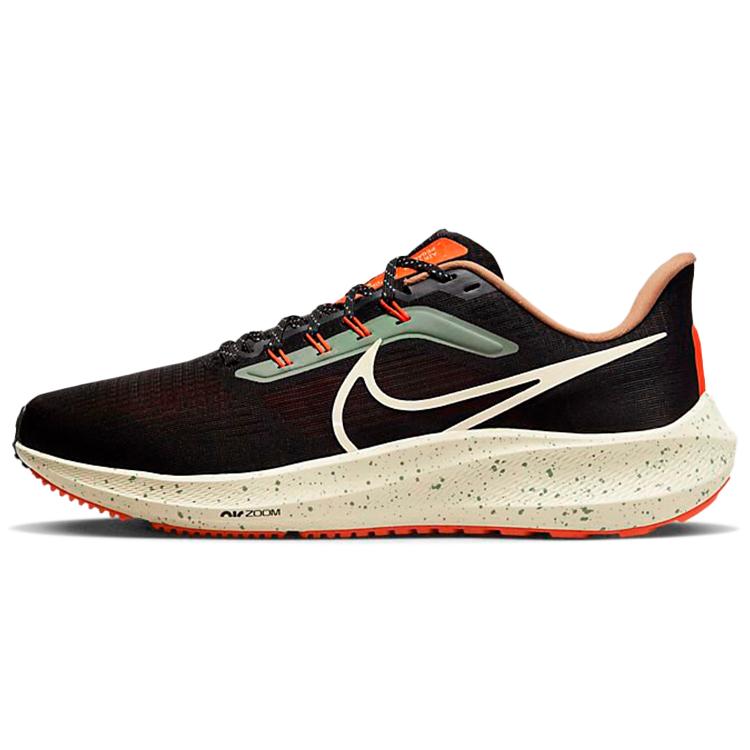 

новые Nike Air Zoom Pegasus 39 Черный Зеленый Сигнальный Оранжевый 38.5