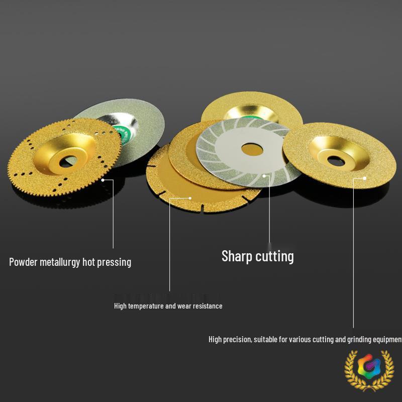 Diamond Angle Grinder Disc for Trimming, Chamfering, Cutting, and Polishing Tiles